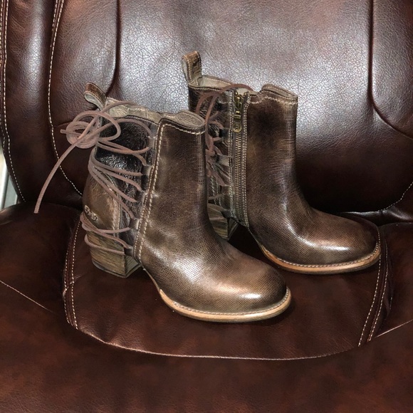 BED STU - BLAIRE BOOTIE IN GRAPHITO RUSTIC - Picture 4 of 7